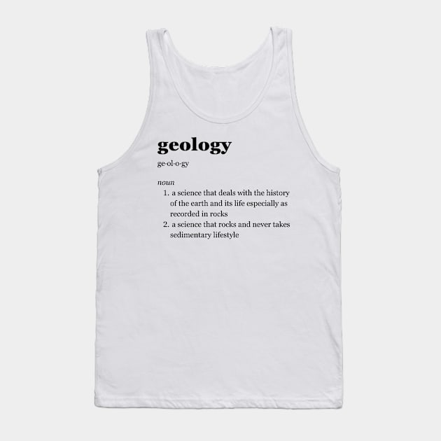 Geology Tank Top by imperfectdesin